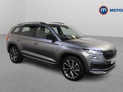 Begagnad Skoda Kodiaq SportLine 150 HK (110 kW) 2023 Grå SUV