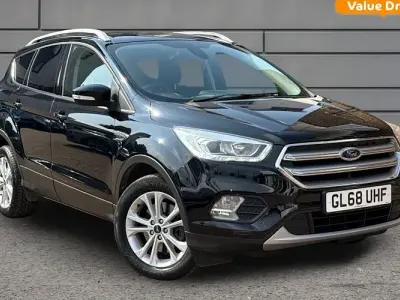Used Ford Kuga Titanium 150 HP (110 kW) 2018 Black SUV