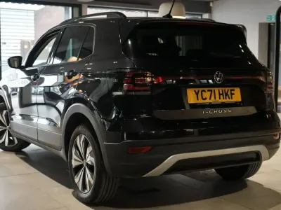 Used VW T-Cross Black Edition 94 HP (69 kW) 2021 Black SUV