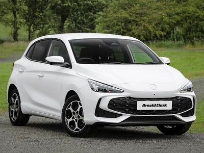 New MG MG3 Trophy 194 HP (142 kW) 2025 White Hatchback