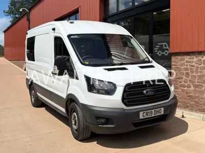 Used Ford Transit 130 HP (95 kW) 2019 White Van