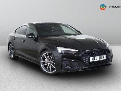 Black Used 2021 Audi A5 Sportback S-Line Hatchback | £23,975 (Fair price)