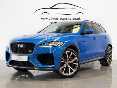 Used Jaguar F-Pace Supercharged 550 HP (404 kW) 2018 Blue SUV