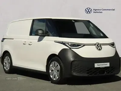 New VW ID. Buzz 210 kW (286 HP) 2025 White MPV