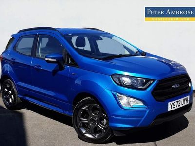 used Ford Ecosport (2022/72)ST-Line 1.0 EcoBoost 125PS (10/2017 on) 5d