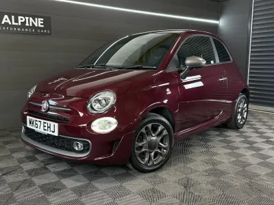 Used Fiat 500 S 69 HP (50 kW) 2017 Red Hatchback