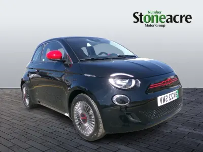 Używany Fiat 500e Red 69 kW (95 KM) 2022 Czarny Hatchback