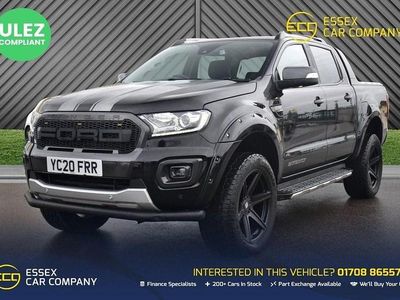 Black Used 2020 Ford Ranger Wildtrack Pickup | £25,995 (Expensive)