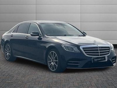 Used Mercedes S400 AMG Line Premium 340 HP (250 kW) 2019 Cavansite blue Sedan