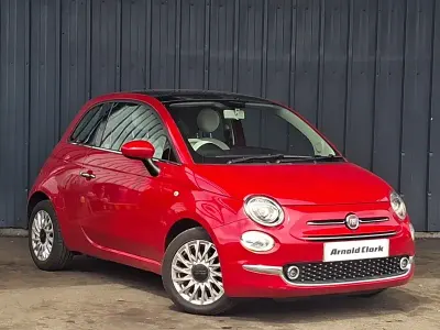 Used Fiat 500 Lounge 69 HP (50 kW) 2019 Red Hatchback