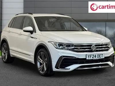 Used VW Tiguan R-line Edition 150 HP (110 kW) 2024 White SUV