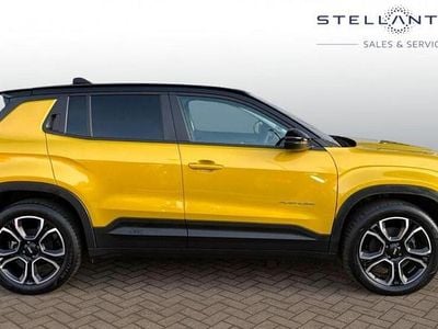 Used Jeep Avenger EV Summit 113 kW (154 HP) 2024 Yellow SUV