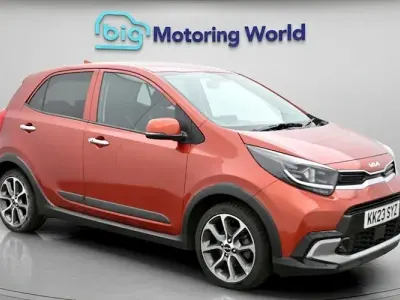 Used Kia Picanto X-Line 67 HP (49 kW) 2023 Orange Hatchback