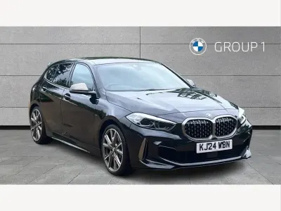 Used BMW M135 Comfort Edition 306 HP (225 kW) 2024 Black Hatchback