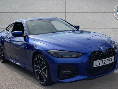 Used BMW 420 M Sport 192 HP (141 kW) 2022 Blue Coupe