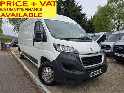 Used Peugeot Boxer S 140 HP (102 kW) 2020 White Van