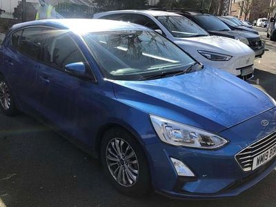 Used Ford Focus Titanium 125 HP (91 kW) 2019 Blue Hatchback