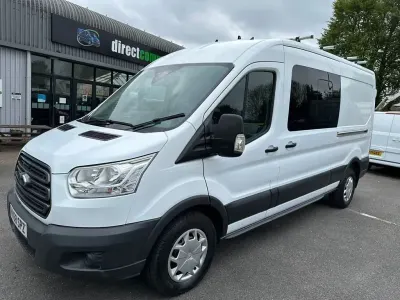 Usado Ford Transit 130 HP (95 kW) 2018 Branco Van
