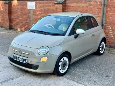 Used Fiat 500 S 85 HP (62 kW) 2012 Brown Hatchback
