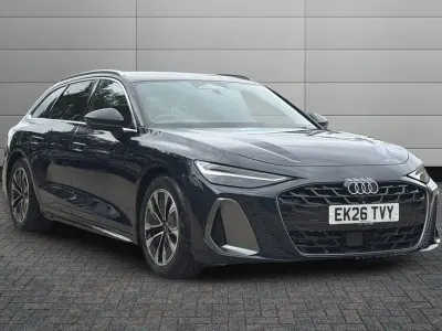 Used Audi A6 S-Line 299 HP (219 kW) 2026 Firmament blue Estate
