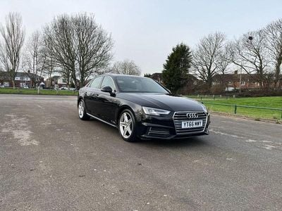 Used Audi A4 S-Line 190 HP (139 kW) 2016 Black Sedan