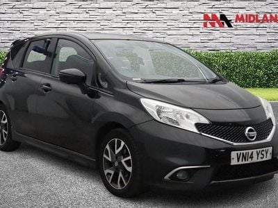 Used Nissan Note S 90 HP (66 kW) 2014 Black Hatchback
