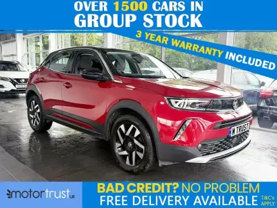 Used Vauxhall Mokka Elite 100 HP (73 kW) 2021 Red SUV