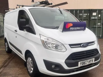 Usado Ford Transit Custom Trend 130 HP (95 kW) 2018 Branco Van