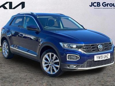 Usado VW T-Roc SEL 150 HP (110 kW) 2019 Azul SUV