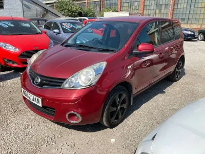 Used Nissan Note N-TEC 2012 Red Hatchback
