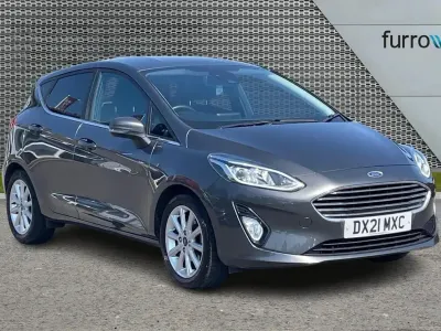 Used Ford Fiesta Titanium 123 HP (90 kW) 2021 Grey Hatchback