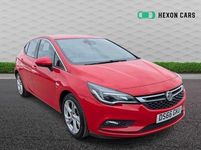 Used Vauxhall Astra SRi 105 HP (77 kW) 2016 Red Hatchback
