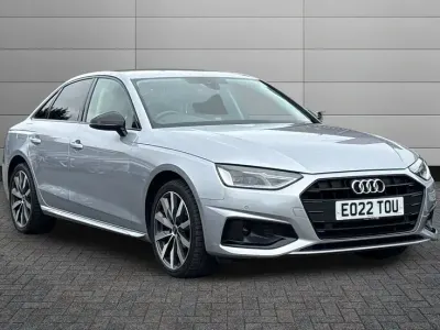 Used Audi A4 Sport 163 HP (119 kW) 2022 Silver Sedan