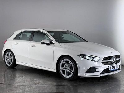 Used Mercedes A200 AMG line 2018 White Hatchback