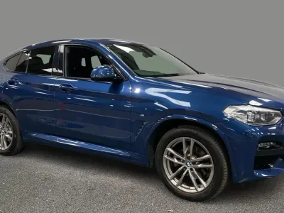 Usado BMW X4 M Sport 190 HP (139 kW) 2021 Azul SUV