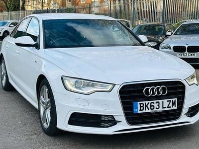 Used Audi A6 S-Line 2013 White Sedan