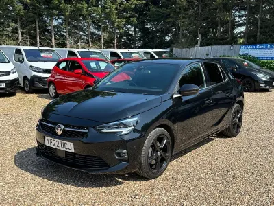 Used Vauxhall Corsa Ultimate 100 HP (73 kW) 2022 Black Hatchback