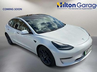 Used Tesla Model 3 Long Range AWD 366 kW (498 HP) 2022 White Sedan
