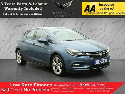 Used Vauxhall Astra SRi 136 HP (100 kW) 2015 Blue Hatchback