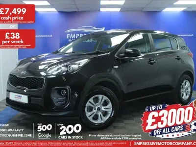 Used Kia Sportage 130 HP (95 kW) 2017 Black SUV