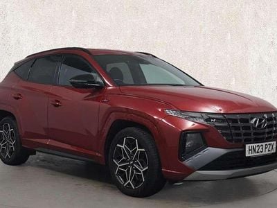 Red Used 2023 Hyundai Tucson N Line SUV | £22,997 (Fair price)