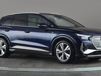 Used Audi Q4 e-tron S-Line 150 kW (204 HP) 2023 Blue SUV