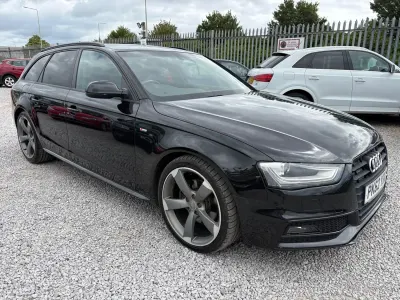 Used Audi A4 Black Edition 143 HP (105 kW) 2012 Black Estate