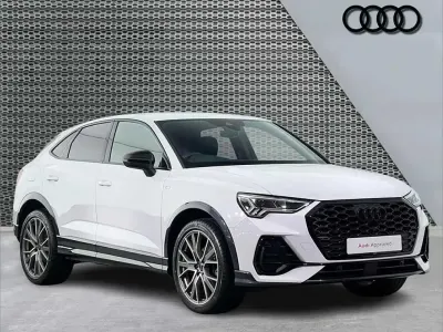 Used Audi Q3 Black Edition 150 HP (110 kW) 2024 White SUV