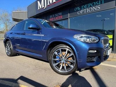 Used BMW X4 M Sport 265 HP (194 kW) 2019 Blue SUV