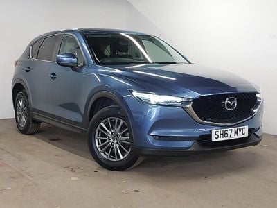 Begagnad Mazda CX-5 165 HK (121 kW) 2017 Blå SUV