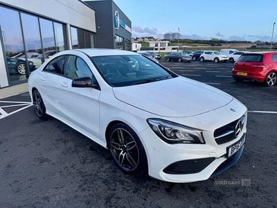 Used Mercedes CLA220 AMG line 177 HP (130 kW) 2016 White Sedan