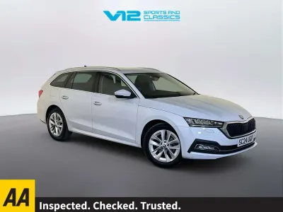 Used Skoda Octavia SE L 150 HP (110 kW) 2023 White Estate