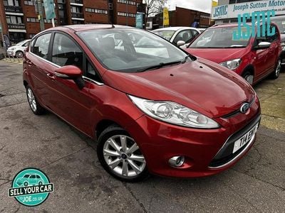 Used Ford Fiesta Zetec 82 HP (60 kW) 2008 Red Hatchback