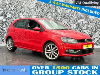 Usado VW Polo SEL 110 HP (80 kW) 2017 Vermelho Citadino